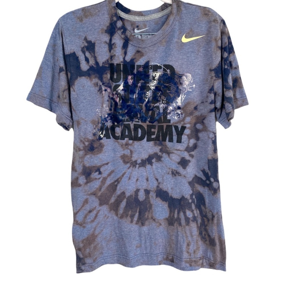 Nike US Naval Academy bleached short sleeve tee s